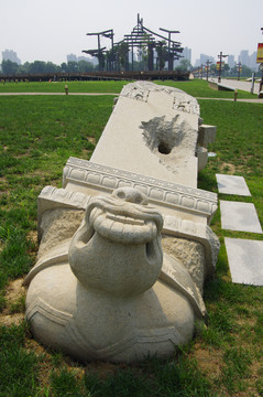 西安大明宮國家遺址公園石龍