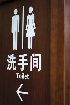 洗手間標(biāo)識(shí)牌