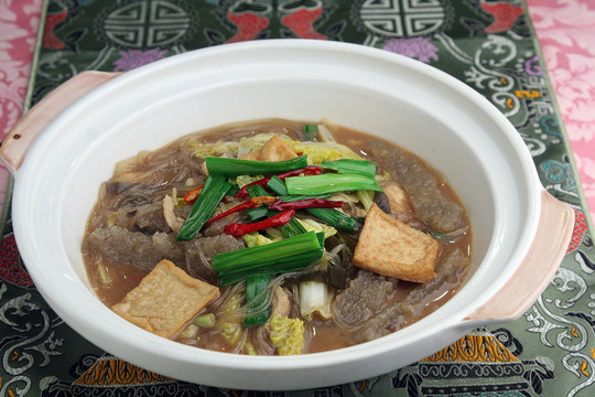 海帶豆腐燉白菜