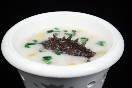 白果韭菜燴海參