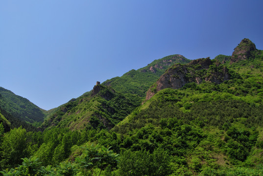 北京密云霧靈山