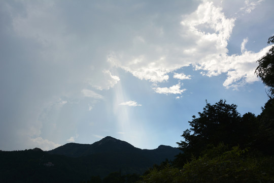 藍(lán)天白云