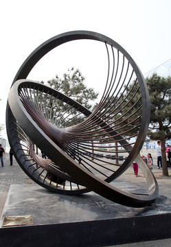 北京奧林匹克公園雕塑空間聯(lián)系