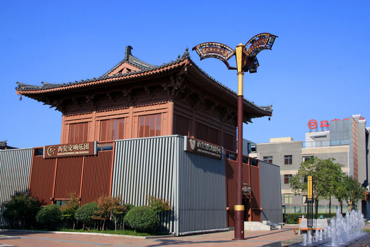 西安城市風(fēng)光 建筑