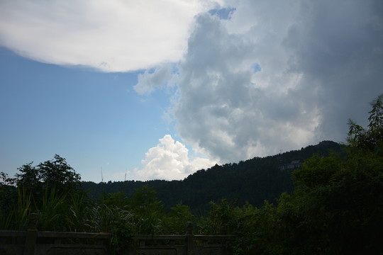 藍(lán)天白云