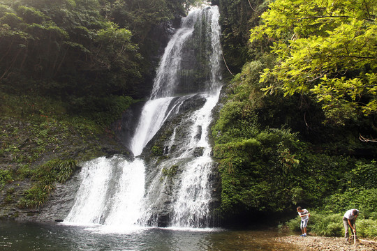 黃山黟縣打鼓嶺瀑布