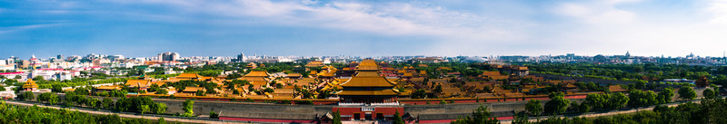 北京故宮全景圖