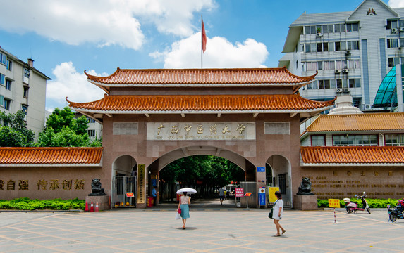 廣西中醫(yī)藥大學 大門