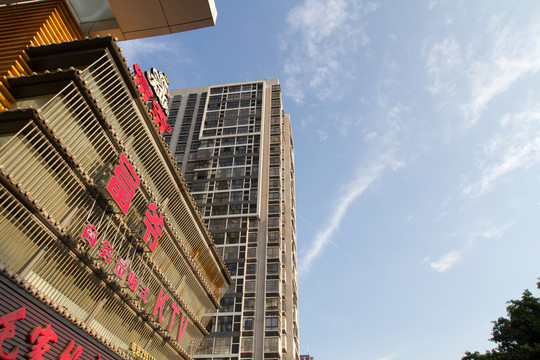 柳州城市一角