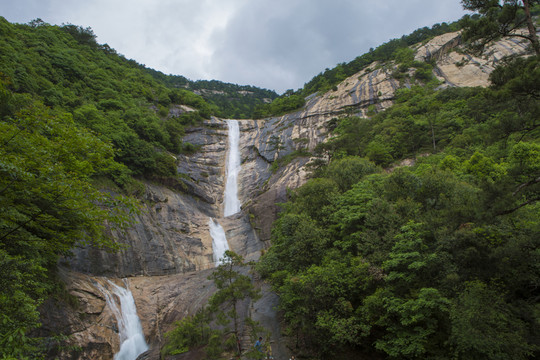 瀑布 黃山