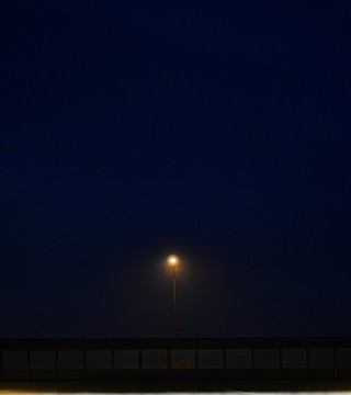 路燈 夜