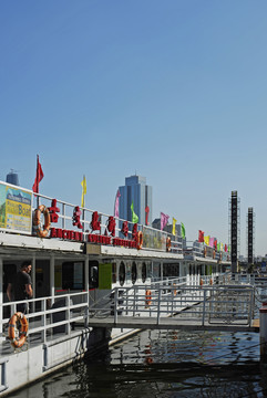 天津古文化街碼頭 海河游船