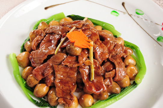 蠔油鮮菇牛肉