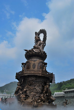 山東威海法華寺觀音像