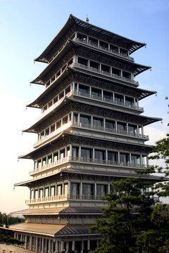西安 浐灞 世博園 長安塔