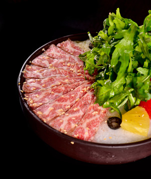 雪花牛肉