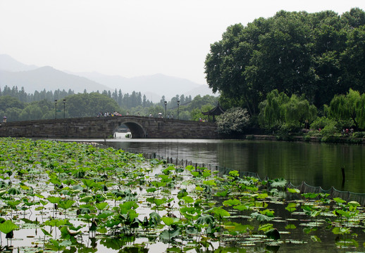 杭州西湖 西泠橋