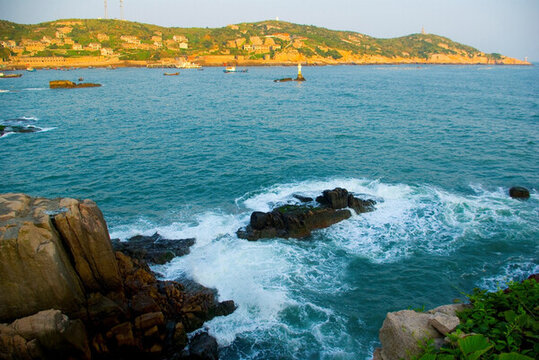 東極島 港灣