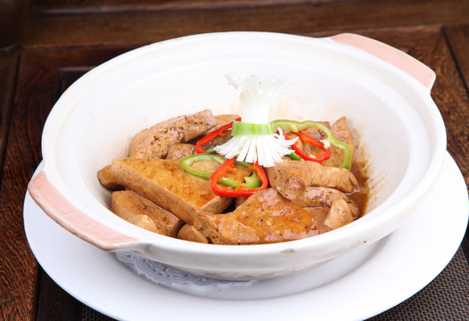 老火燜汁豆腐