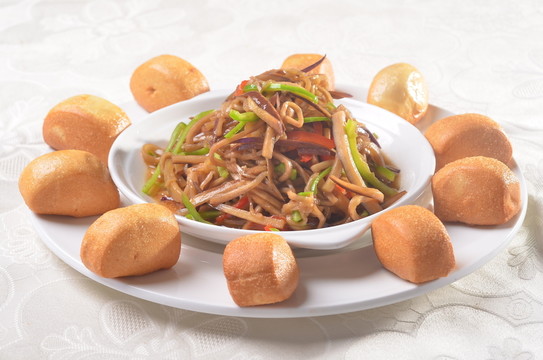 家常炒茄子