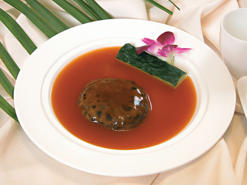 鮑汁扣花菇皇