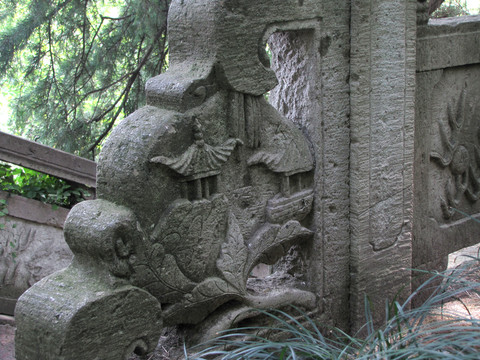 古建筑 臺(tái)階護(hù)欄 石雕工藝