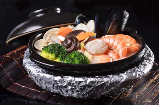 蜂巢海鮮豆腐
