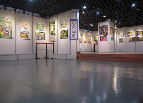 青少年畫展展廳
