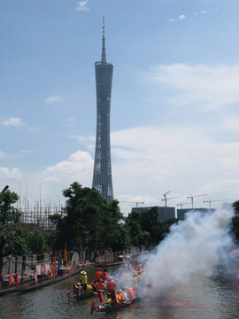 珠江新城龍舟競渡