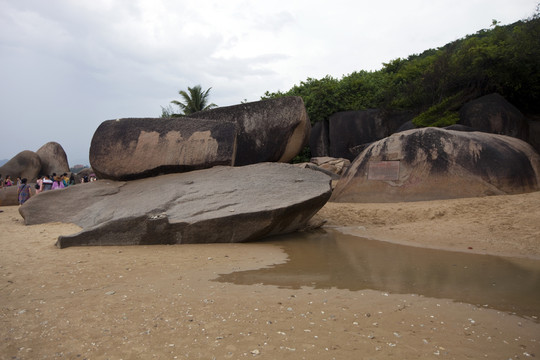 天涯海角 風景區(qū) 沙灘 海邊