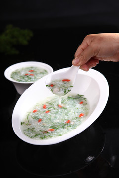 蛤蜊黃魚羹