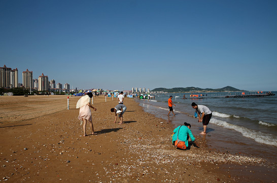 夏日海灘