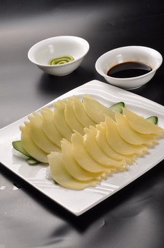 素鮑魚刺身
