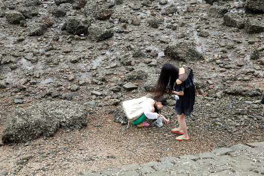 海邊美女