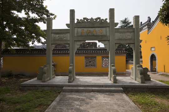 關(guān)王廟 寺廟 建筑 道觀 江蘇