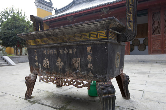 關(guān)王廟 寺廟 建筑 道觀 江蘇