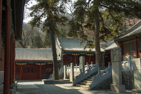 北京戒臺(tái)寺庭院景觀