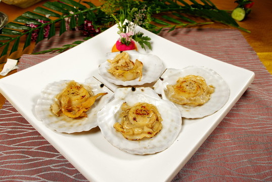 鐵板燒元貝