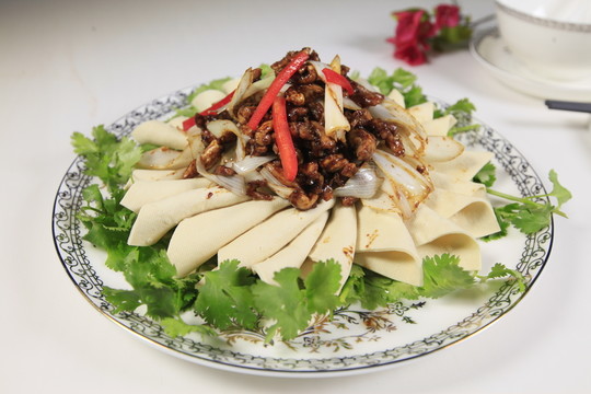 千張炒肉丁