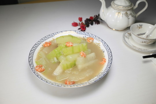 蝦仁瓜湯