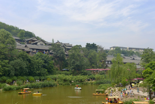 五鳳溪古鎮(zhèn)黃水河