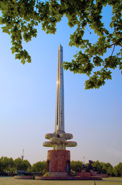 平津戰(zhàn)役紀念館 勝利紀念碑