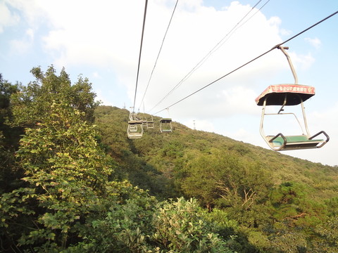 紫金山 纜車
