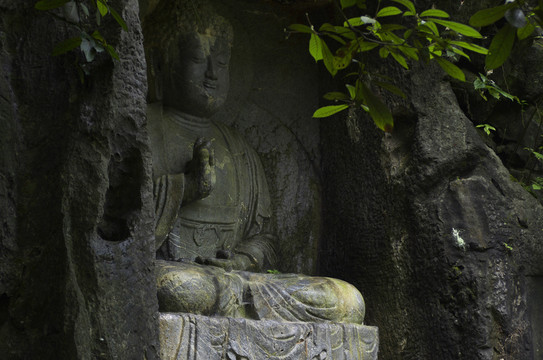 杭州飛來(lái)峰造像