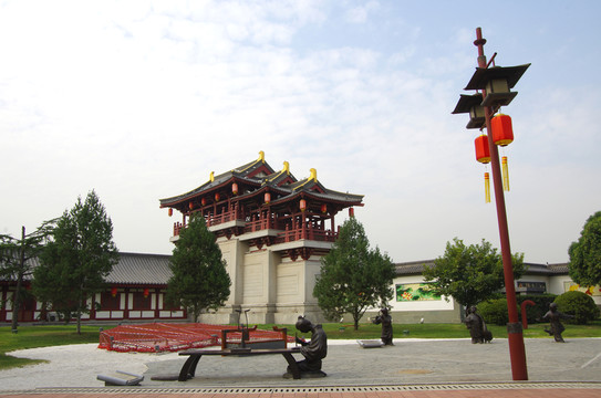 西安大唐芙蓉園御苑門
