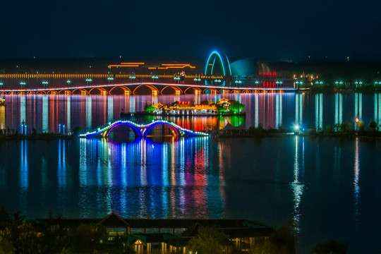 聊城夜景