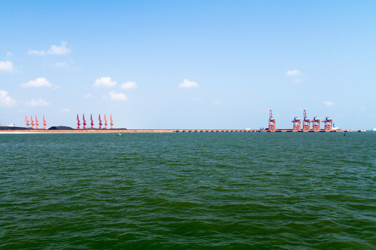 大海 港口 吊機
