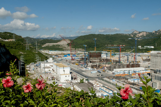 特大型工程建設(shè) 施工全景 核電