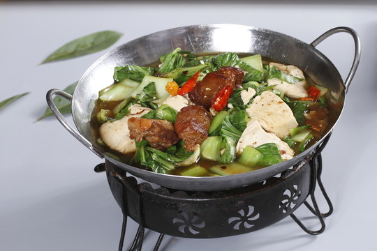青菜燉豆腐