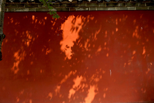 古建紅墻
